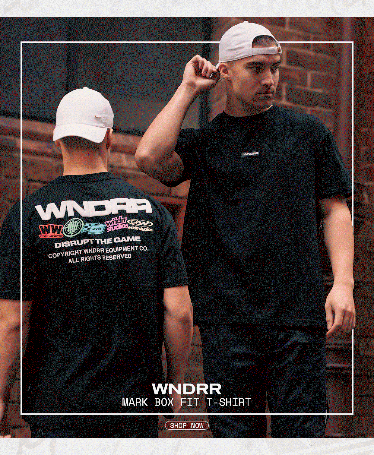 Wndrr Mark Box Fit T-Shirt
