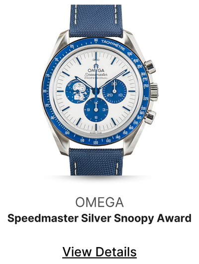 Pre-Owned Omega Speedmaster Silver Snoopy Award Stainless Steel