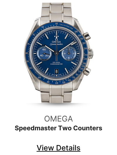 Omega Speedmaster Two Counters Titanium