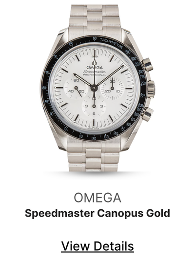 Pre-Owned Omega Speedmaster Moonwatch Professional Canopus Gold