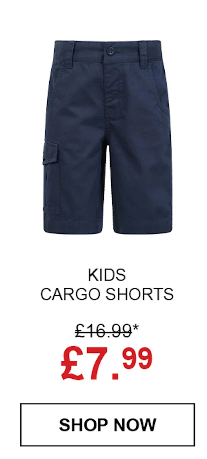 Kids Cargo Shorts