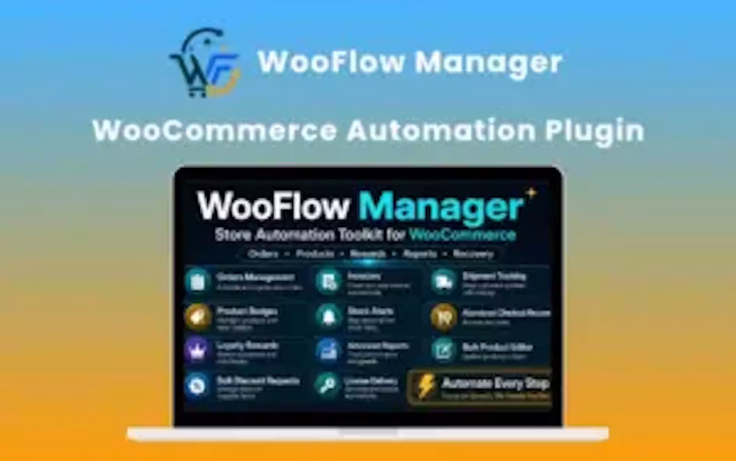 WooFlow Manager – Automate & Manage Your WooCommerce Store