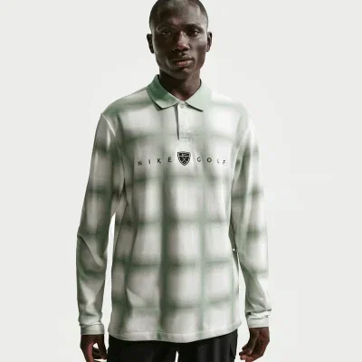 Image of Nike Dri-FIT Fairway Fresh Long Sleeve Golf Polo Shirt