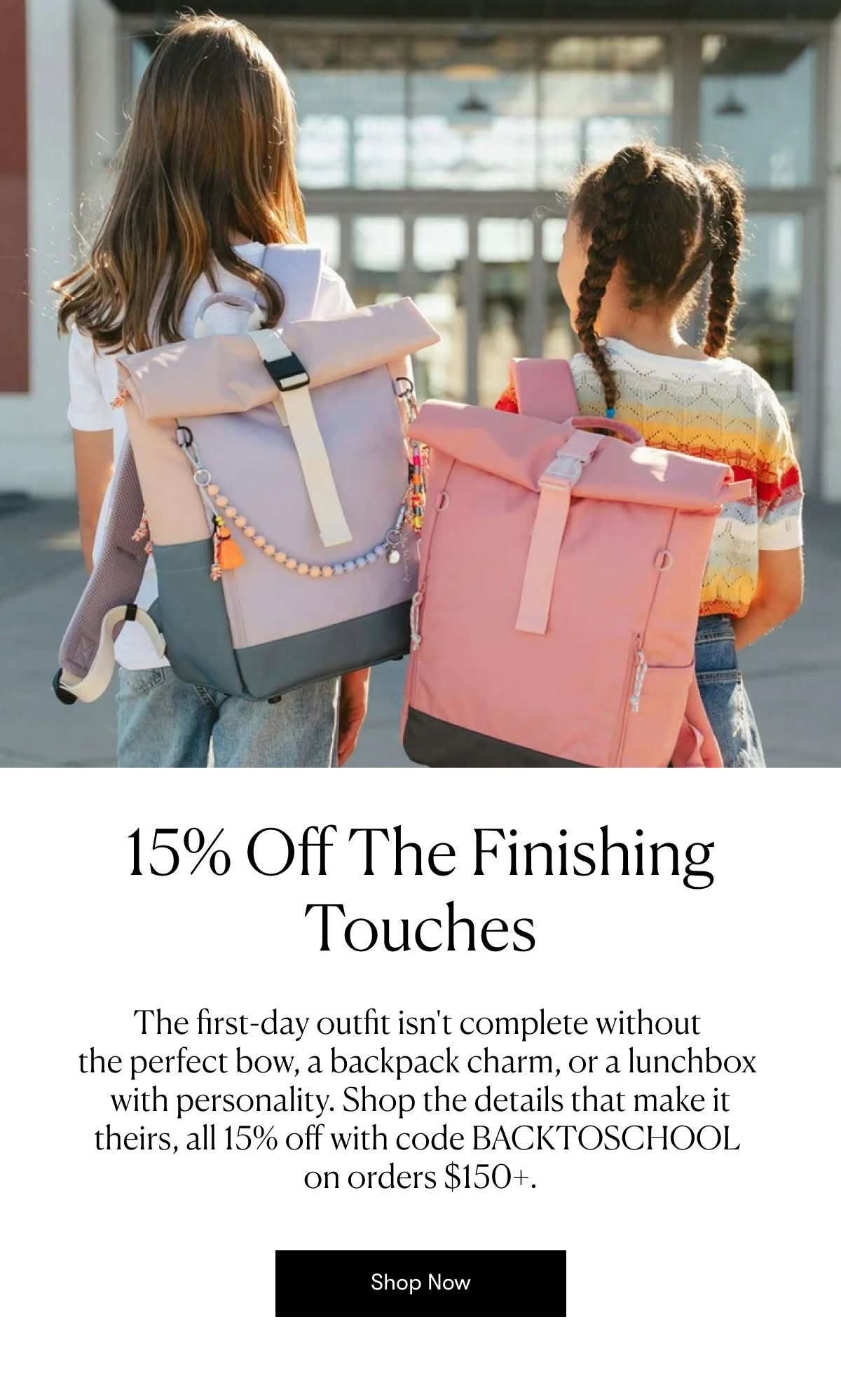 15% Off The Finishing Touches