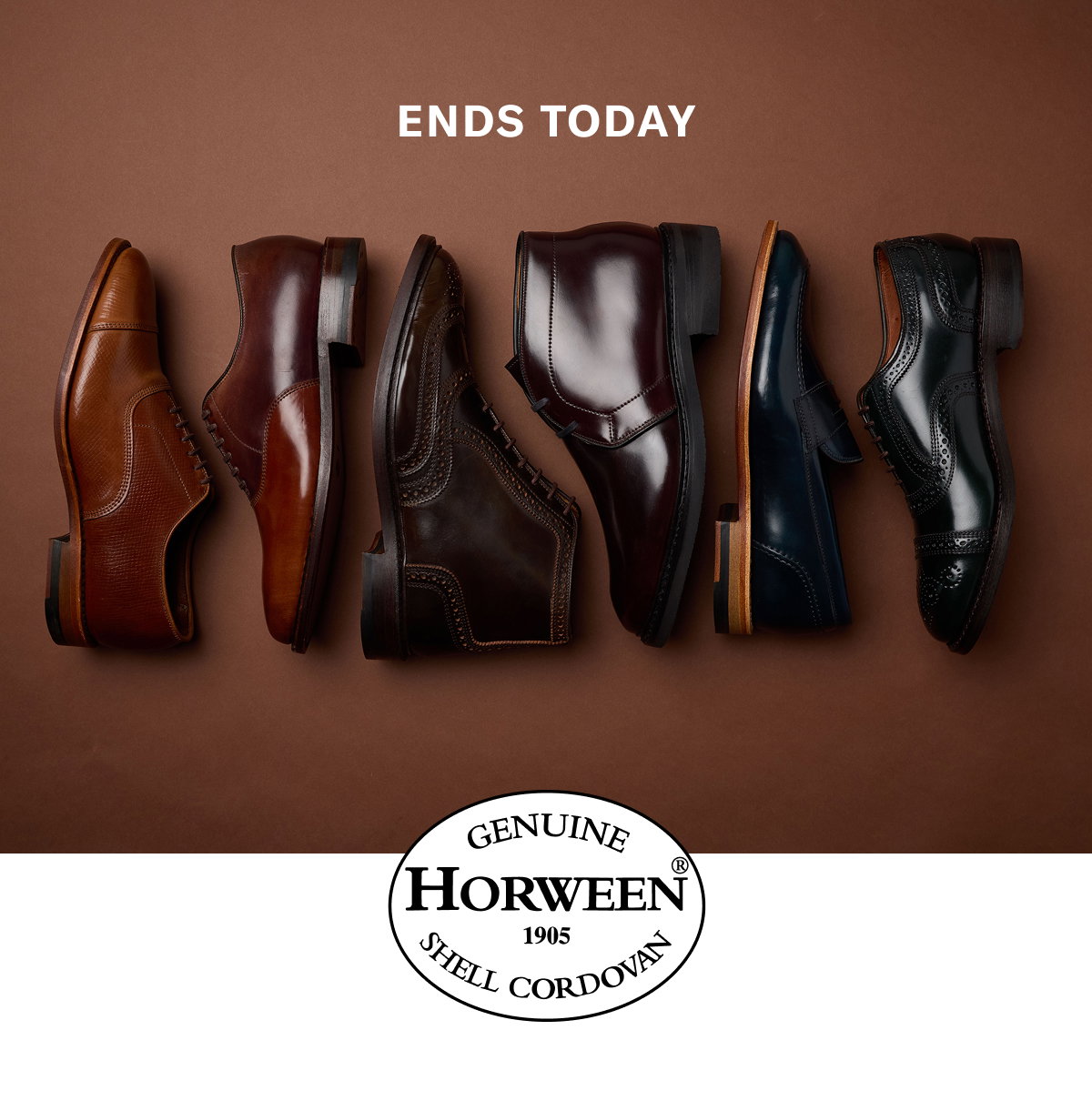 The Cordovan Trunk Show Ends Today. Click Here To Shop Now.