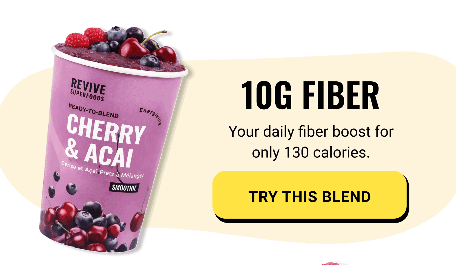 Cherry & Acai - 10g of Fiber
