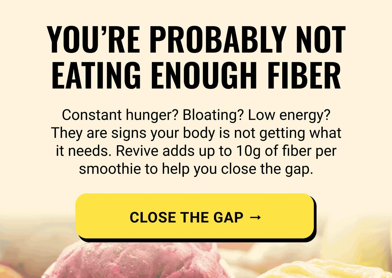 You're probably not eating enough fiber