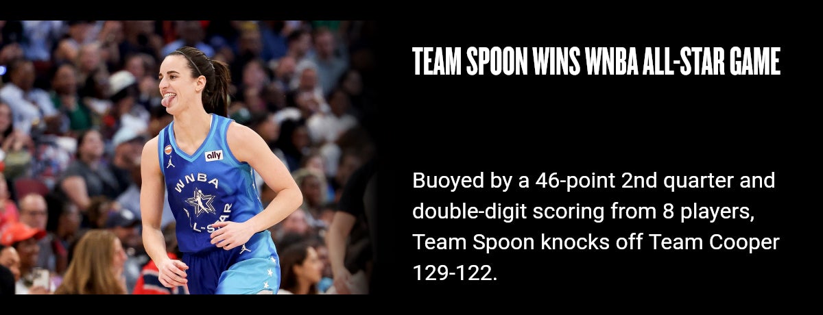 Team Spoon wins WNBA All-Star Game