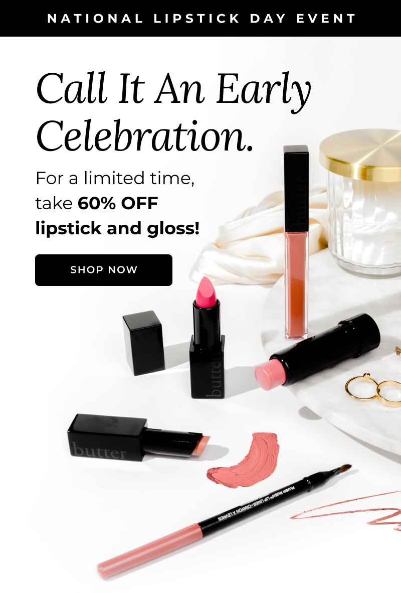National Lipstick Day: 60% Off Lipstick and Gloss - Shop Now