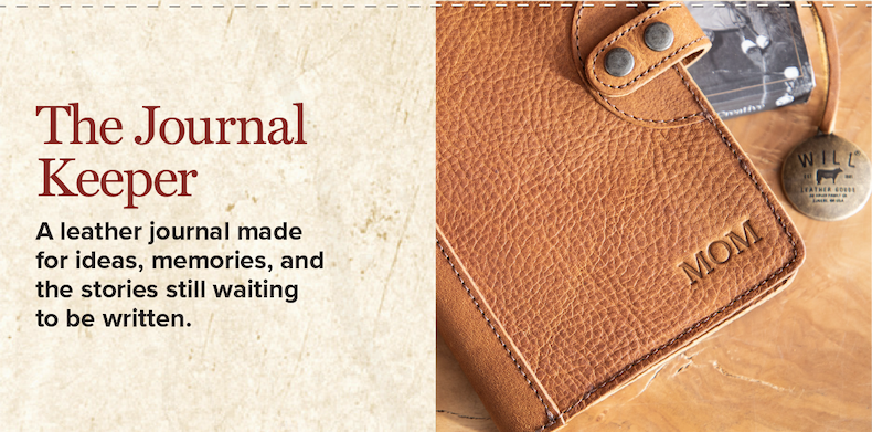 SMALL LEATHER JOURNAL COVER