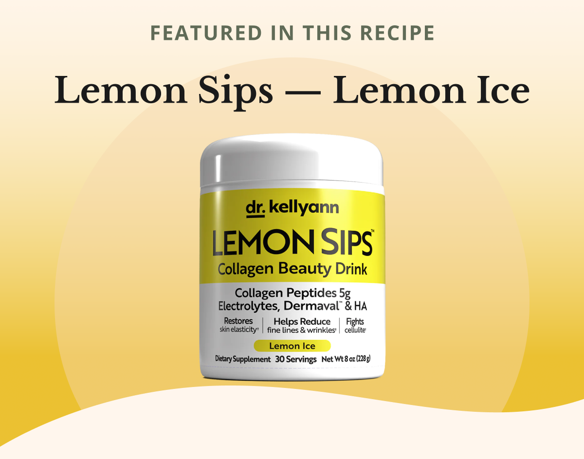 featured in this recipe lemon sips - lemon ice