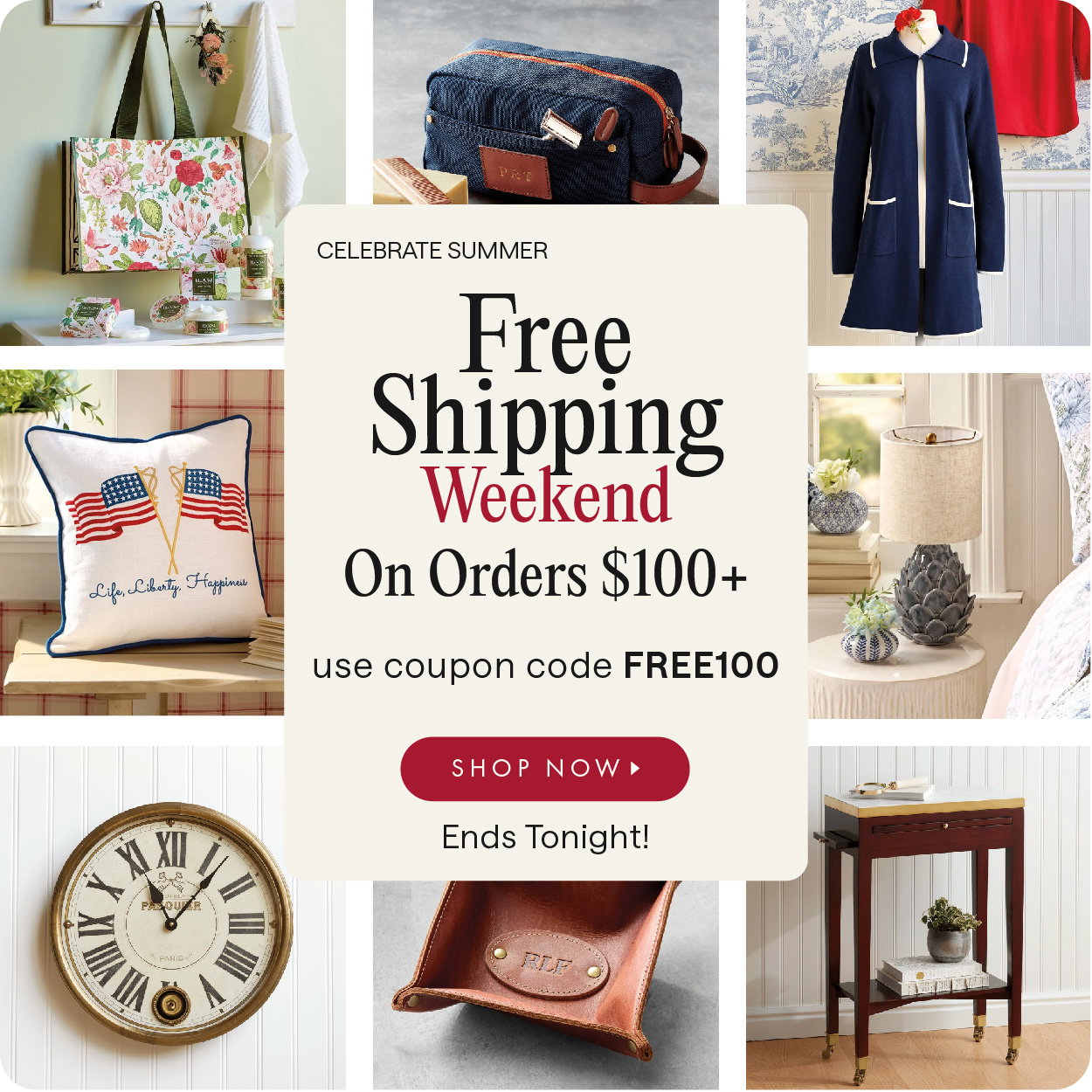 Free Shipping Weekend