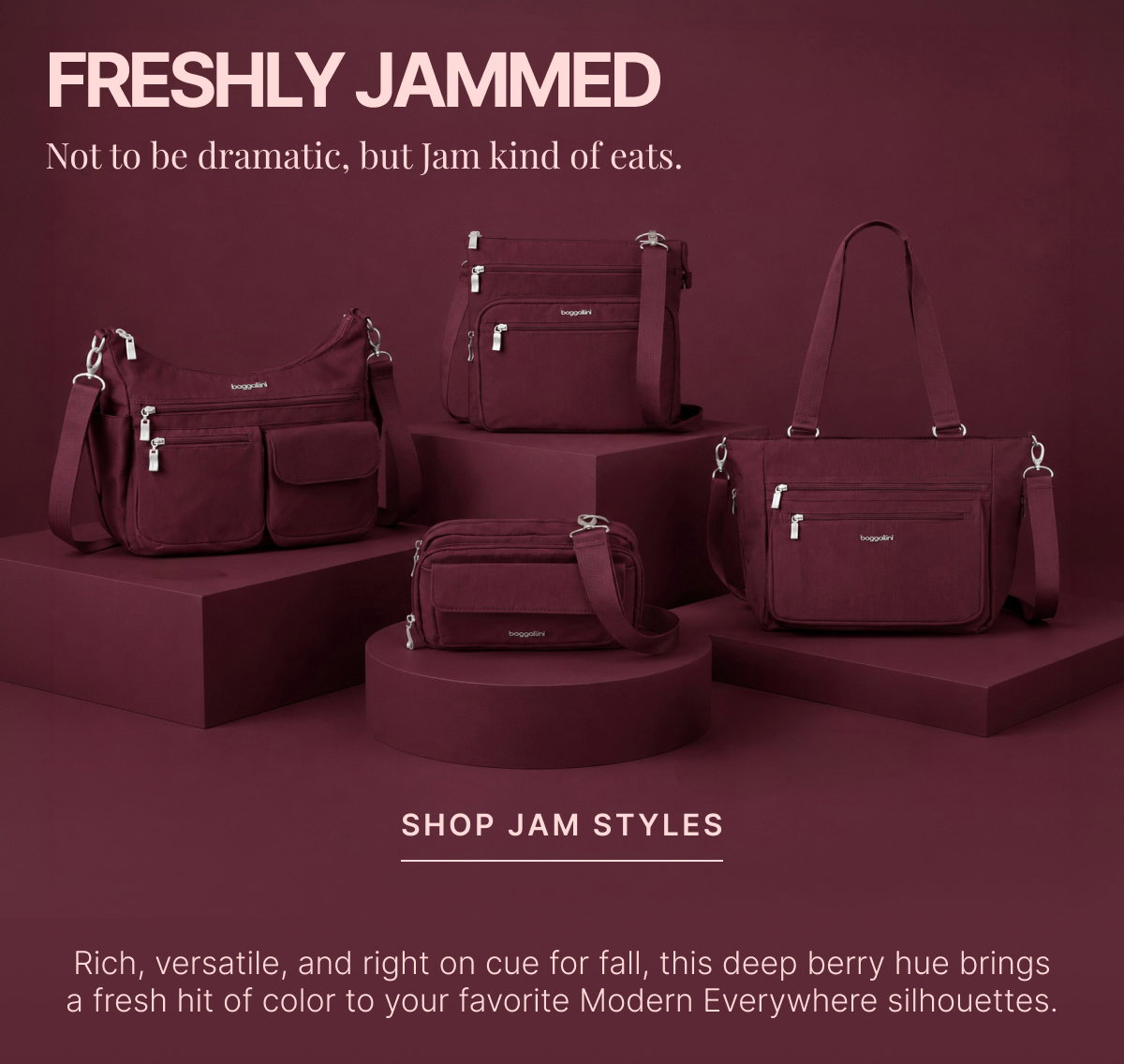 FRESHLEY JAMMED. SHOP JAM STYLES.