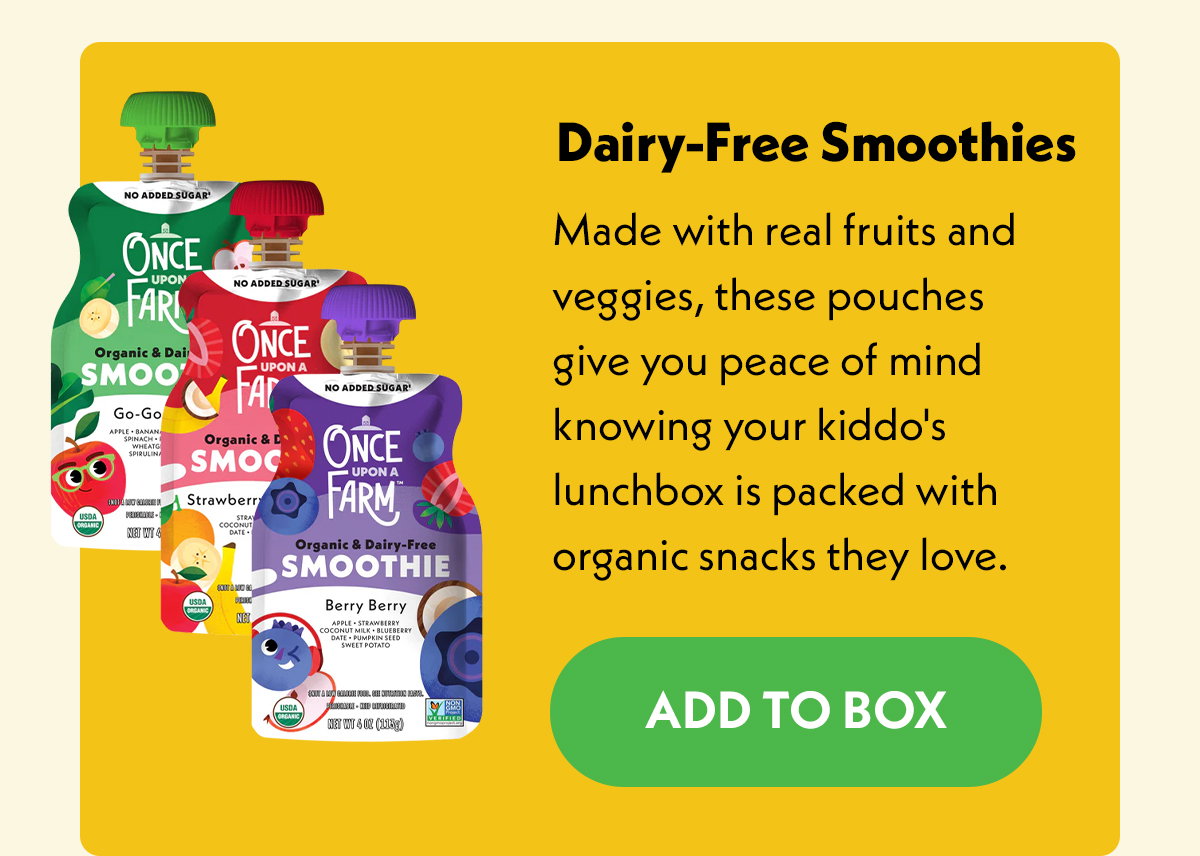 Dairy-Free Smoothies