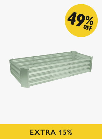 180cm x 90cm Rectangle Steel Raised Garden Bed