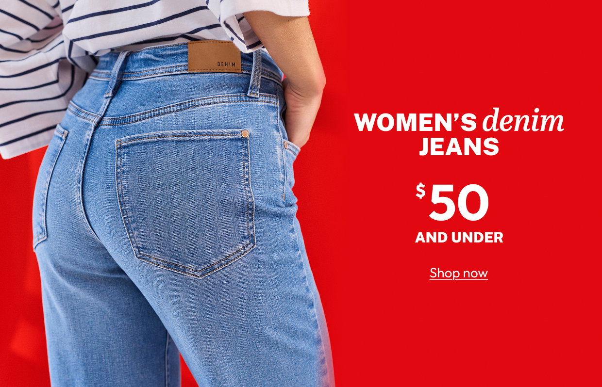 WOMEN'S denim JEANS