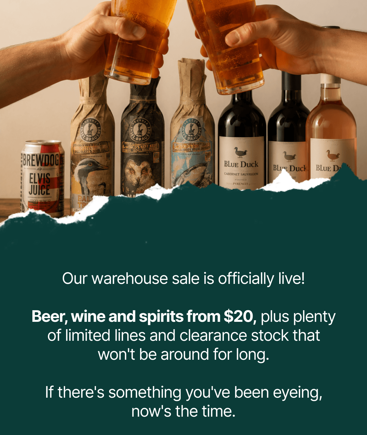 Shop Warehouse Sale