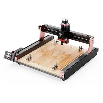 [EU/BR Direct]TWO TREES TTC450 Pro CNC Laser Engraver 460x460mm Working Area Rounter Machine 80W Spindle Motor 3-Axis Control Cutting Engraving Tool for Wood Acrylic Aluminum