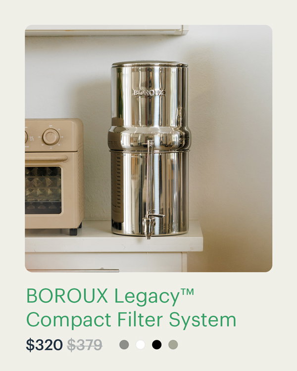 BOROUX Legacy™ Compact Filter System