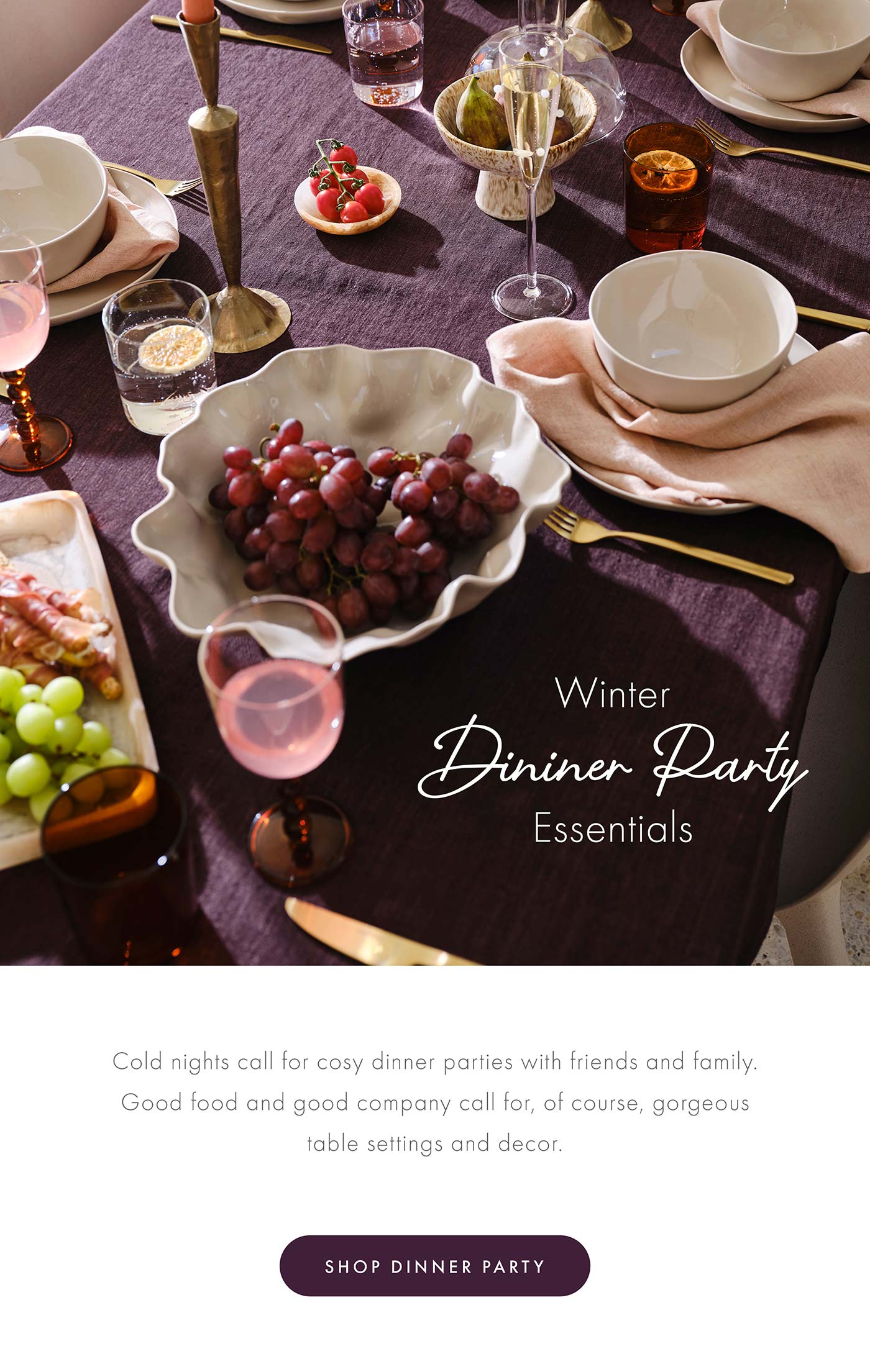 Winter Dinner Party Essentials