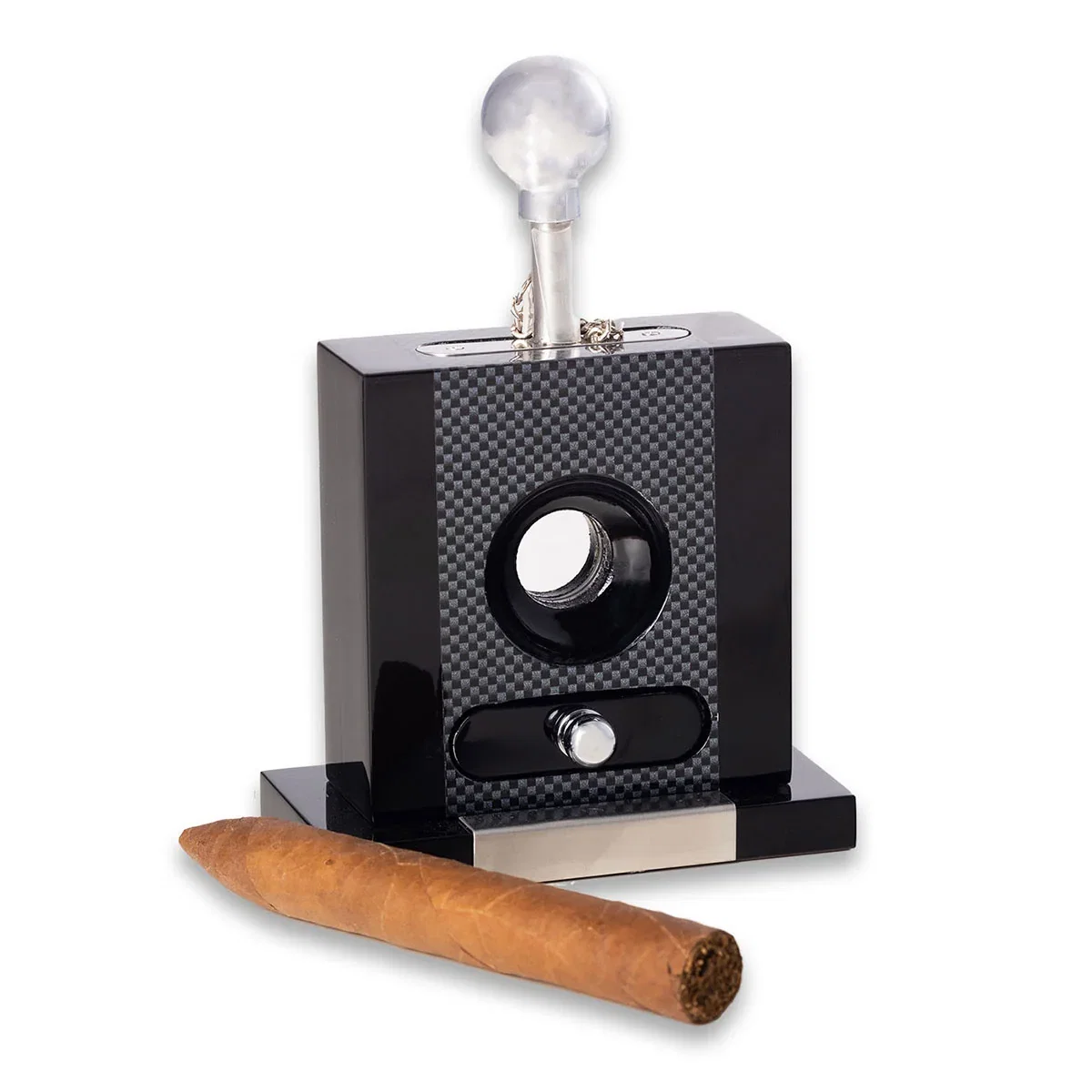 Image of Guillotine Cigar Cutter with Drawer