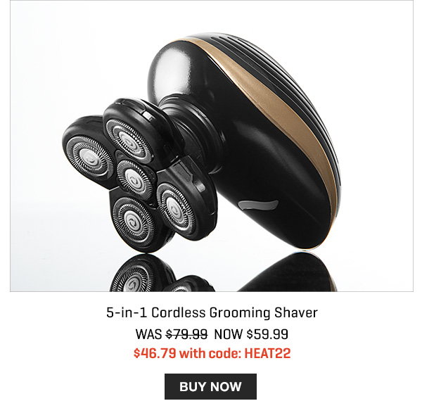 5-in-1 Cordless Grooming Shaver
