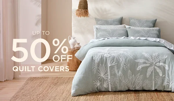 Up To 50% Off Quilt Covers