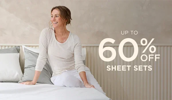Up To 60% Off Sheet Sets