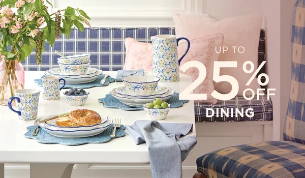 Up To 25% Off Dining