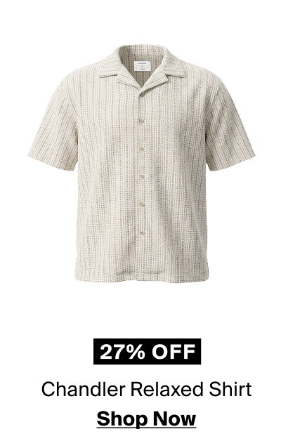 Cream Chandler Relaxed Shirt 