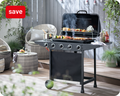 Save up to 1/3 on selected garden furniture and BBQs