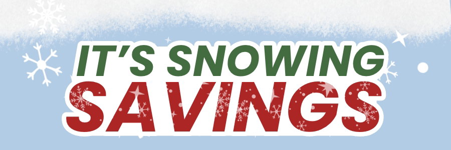 It's Snowing Savings