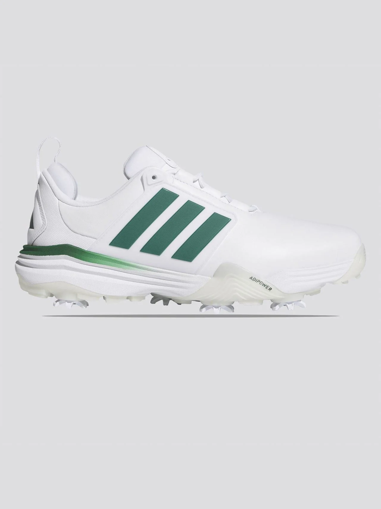 Image of ADIPOWER '26 Golf Shoes Footwear White/Collegiate Green/Crystal White