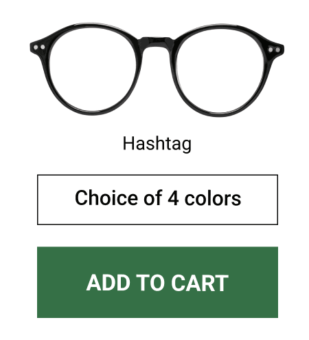 Hashtag. Add To Cart