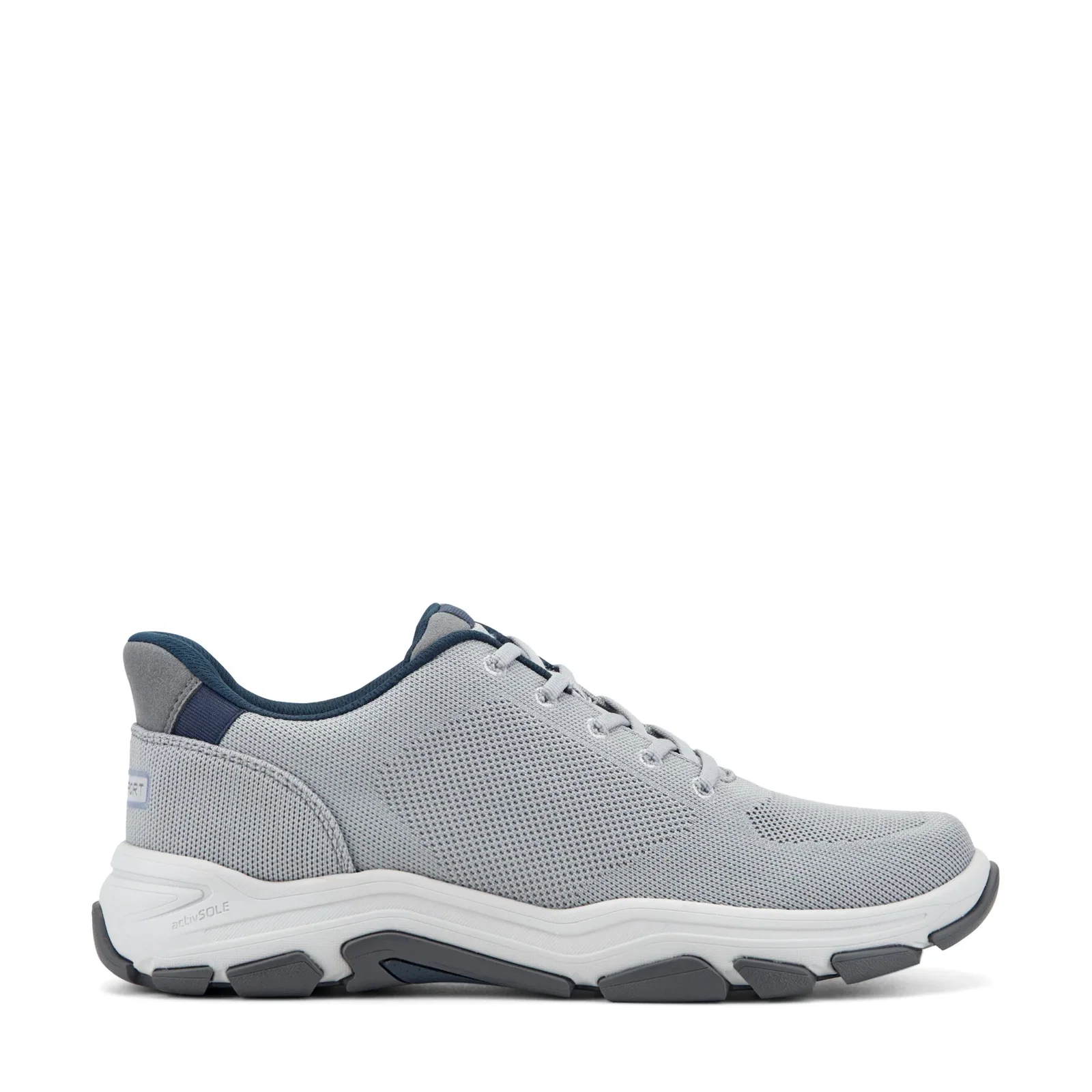 Image of Men's Rafferty Step Activated Lace-up Casual Sneakers