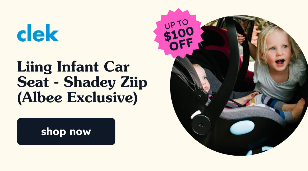 Clek Liing Infant Car Seat - Shadey Ziip (Albee Exclusive) Up to $100 OFF