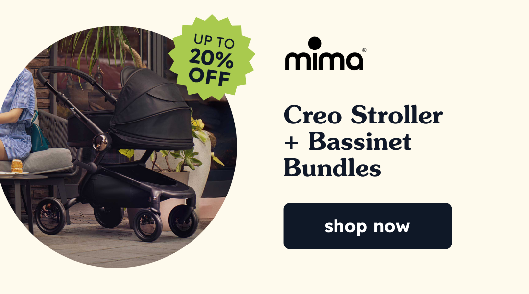 Mima Creo Stroller + Bassinet Bundles Up to 20% OFF