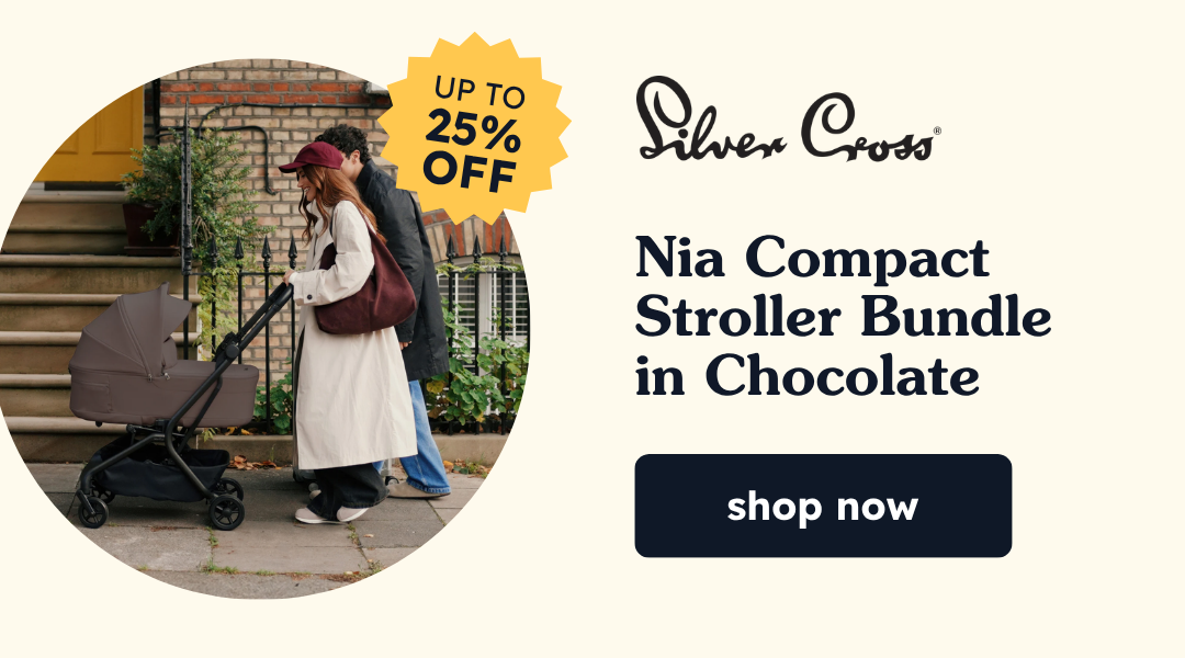 Silver Cross Nia Compact Stroller Bundle in Chocolate Up to 25% OFF