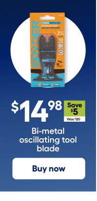 $14.98 Save $5 was $20 Bi-metal oscillating tool blade