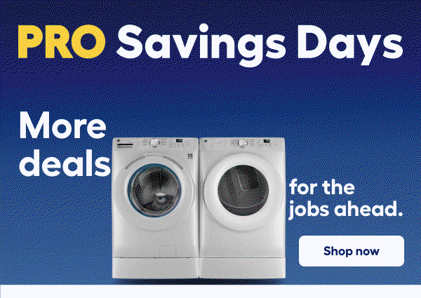 PRO Savings Days