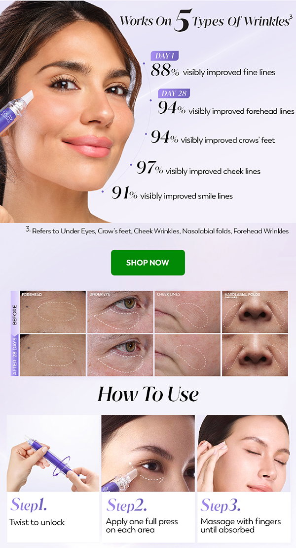Olay Regenerist Retinol24 Wrinkle Concentrate 10ml 1/2 price off RRP at Chemist Warehouse sale ends 5 August 2026
