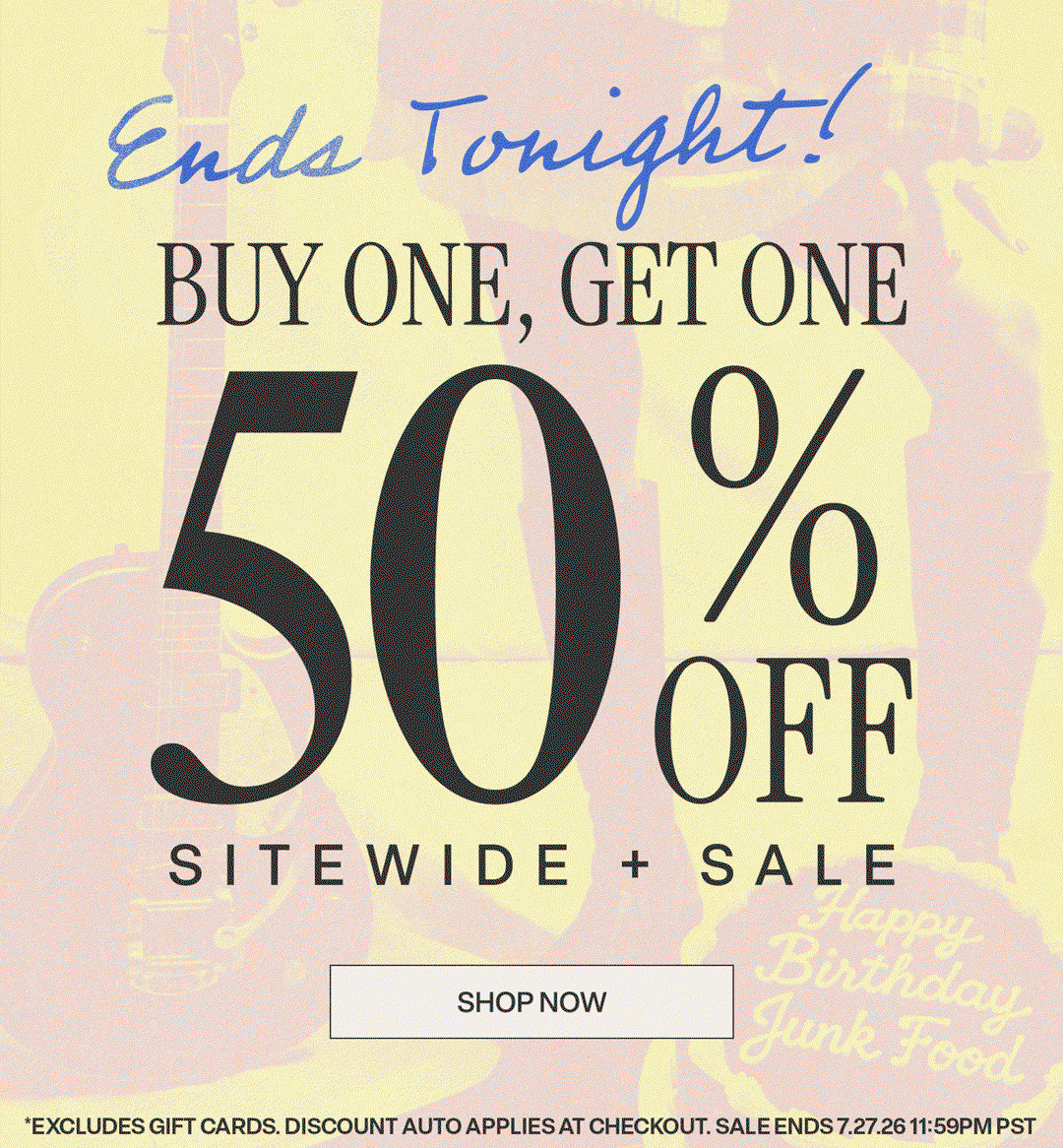 SHOP SALE