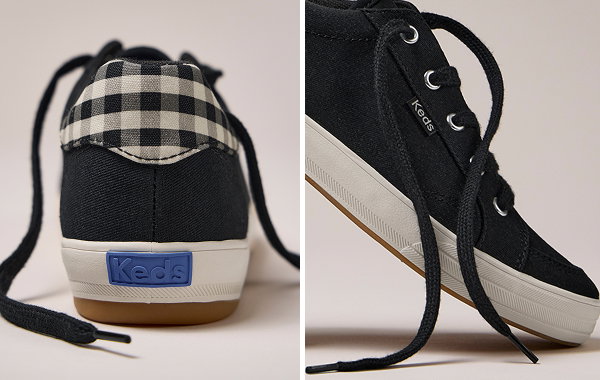 Buffalo plaid heel tabs give the classic Center Lace-Up a limited-edition twist. Shop Center Lace-Up