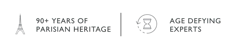 90+ years of Parisian heritage | Age defying experts | B corp certified | Cruelty free