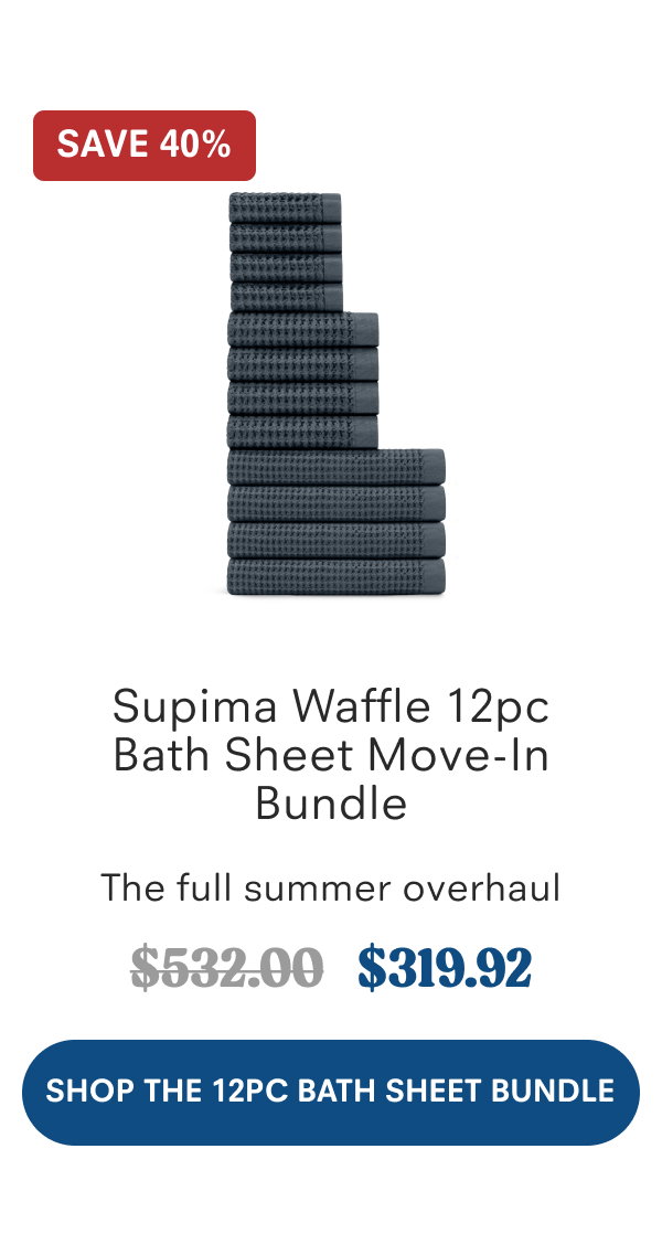 Shop the 12pc Bath Sheet Bundle