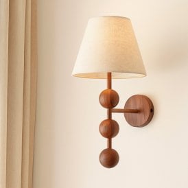 Wisteria Margo Wall Light - Brown