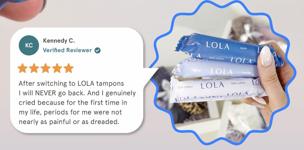 25% off subscription tampons