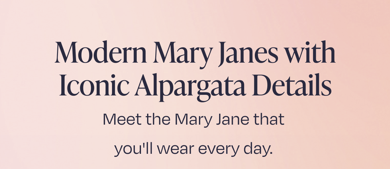 Alpargata Mary Jane