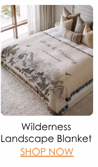 Wilderness Landscape Blanket