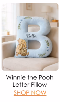Winnie the Pooh Letter Pillow